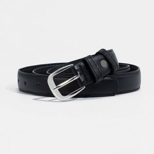 фото Ремень сима-ленд, размер 120, черный сима-лэнд