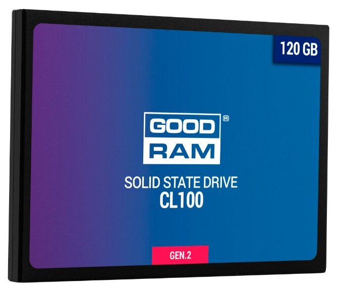 Диск SSD 25 120 Gb GoodRam CL100 SSDPR-CL100-120 SATA III 485380Mbs40000 IOPS3D TLCMarvell