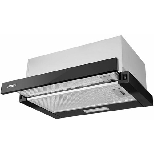 Встраиваемая вытяжка CENTEK CT-1840-60 управление кнопочное черный 754600₽