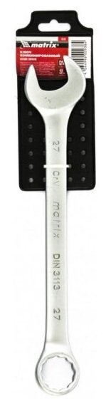 Ключ комбинированный matrix 15120, 27 мм - фотография № 8