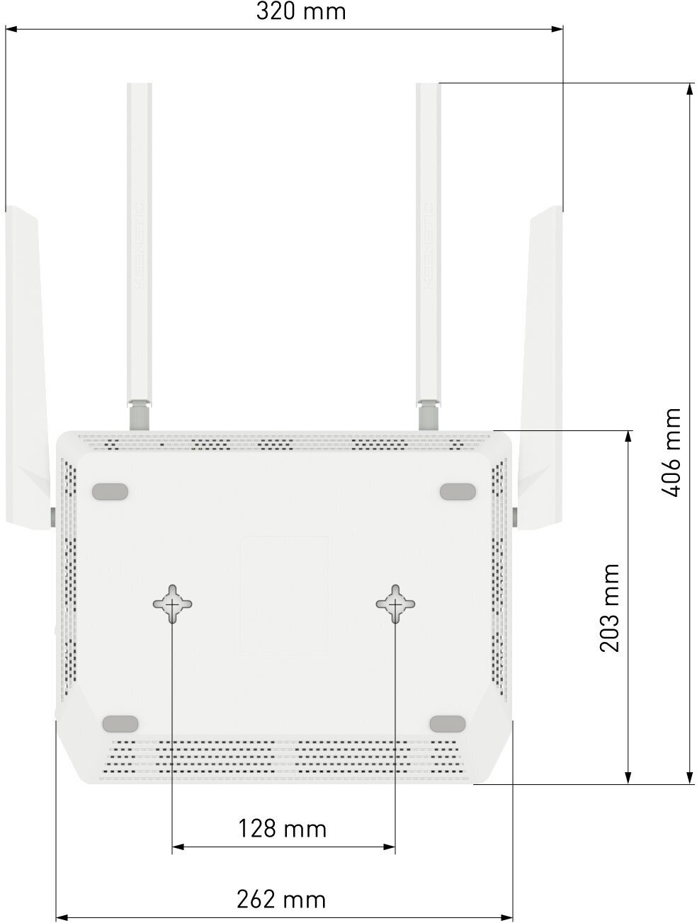 Wi-Fi роутер KEENETIC Peak [kn-2710] - фото №7