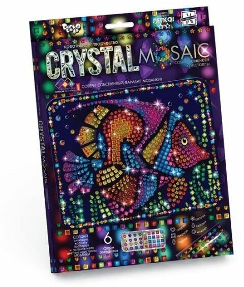 Алмазная мозаика Danko Toys Crystal Mosaic Рыбка (CRM-01-09)