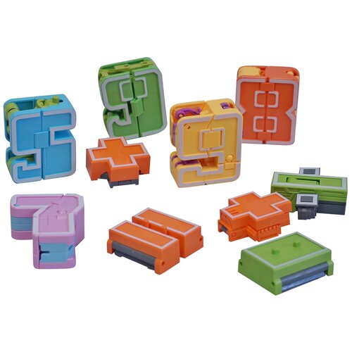 фото Игровой набор трансформеры-цифры (набор от 5 до 9) jia yu toys