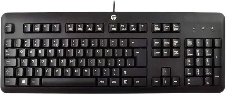 Клавиатура HP KB-1156 PS/2 (чер)