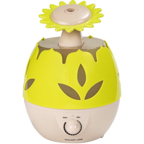Увлажнитель воздуха 35ВТ 26Л площадь 25М2 МЕХ УПР желт цветок GALAXY LINE новинка 303000₽