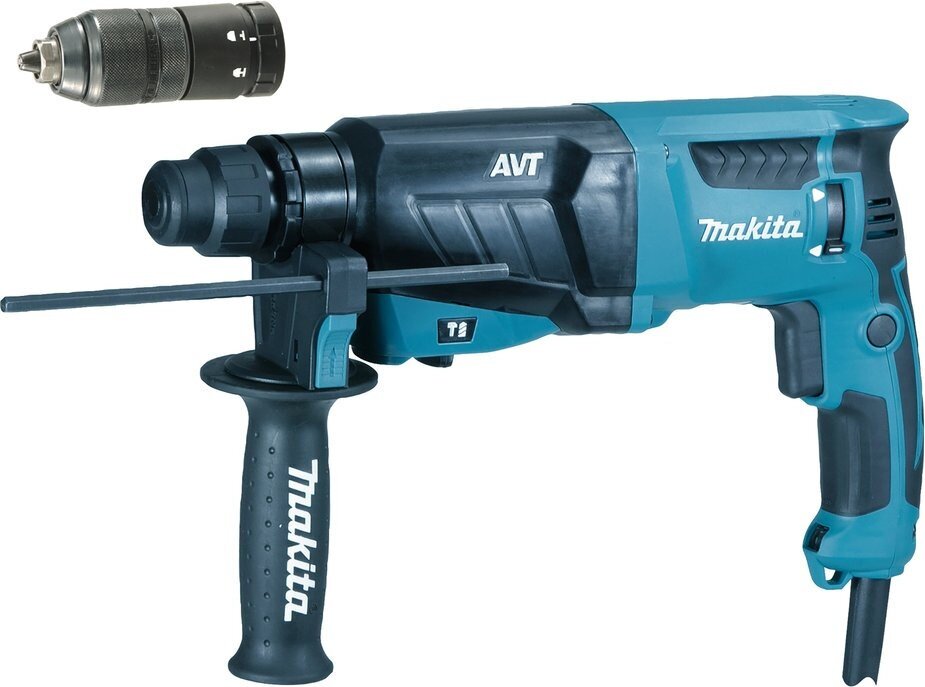 Перфоратор Makita HR2631FT патрон: SDS-plus уд:2.4Дж 800Вт (кейс в комплекте)