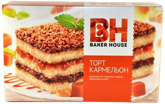 Торт BAKER HOUSE Кармельон, 350 г