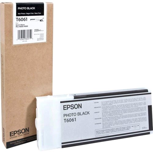 Epson Картридж/ Epson I/C SP-4880 220ml Photo Black