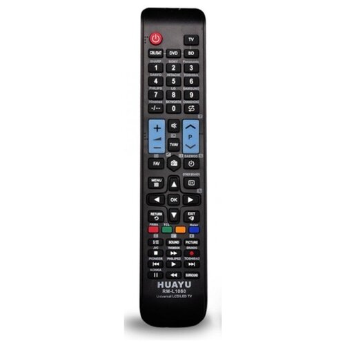 Пульт ДУ Huayu RM-L1080, черный пульт pduspb aa59 00582a aa59 00581a для samsung smart tv защитный чехол комплект