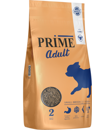фото Prime ADULT SMALL сухой корм для собак мелких пород с 12 мес с ягненком
