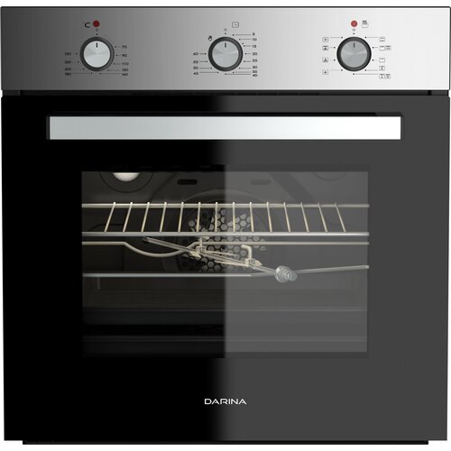 Духовой шкаф Электрический Darina 0U5 BDE 112 705 X нержавеющая стальстекло черное 3011600₽