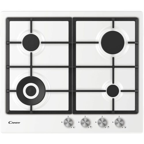 Варочная панель газовая Candy CHG6BF4WPXW встраиваемая электроподжиг газ-контроль конфорка с двойным рядом пламени белая 2436000₽