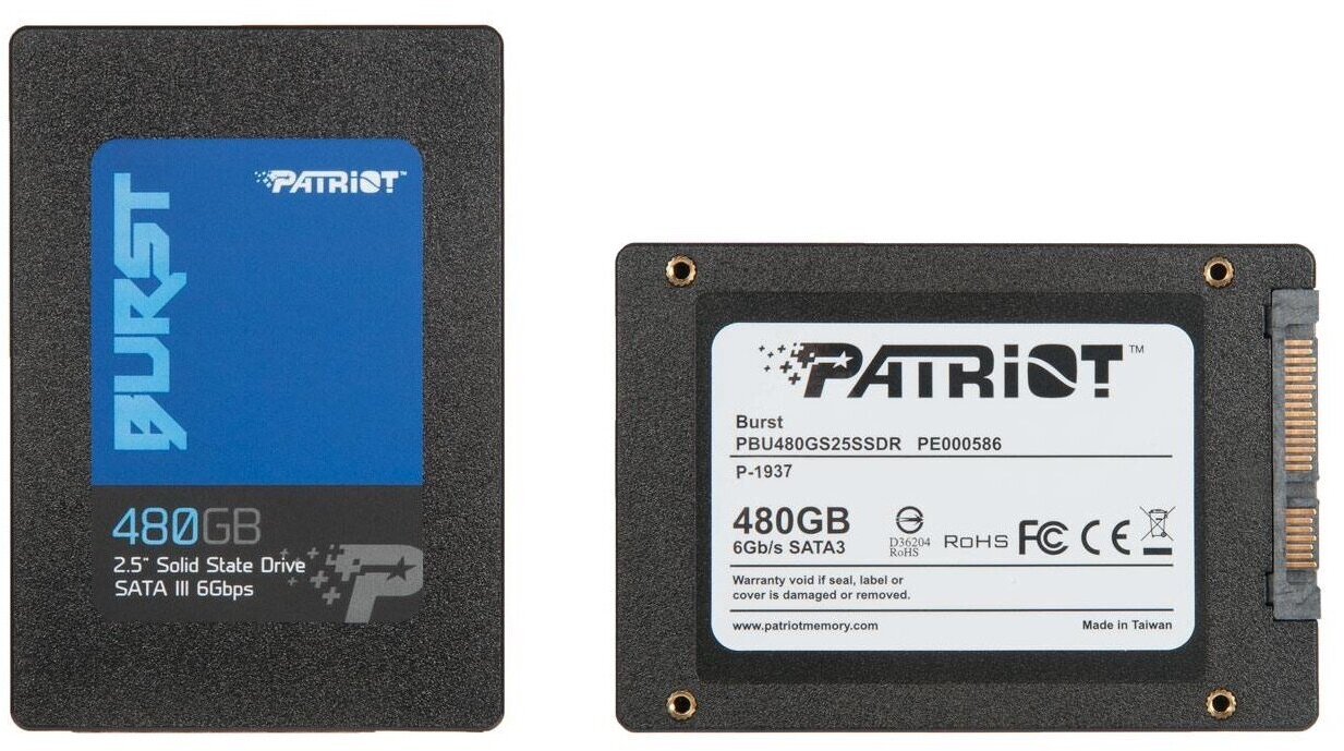 Твердотельный накопитель SSD Patriot - фото №12