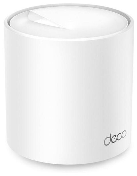 Wi-Fi система TP-LINK Deco X50 (3-Pack) 802.11ax 2400Mbps 2.4 ГГц 5 ГГц 2xLAN белый