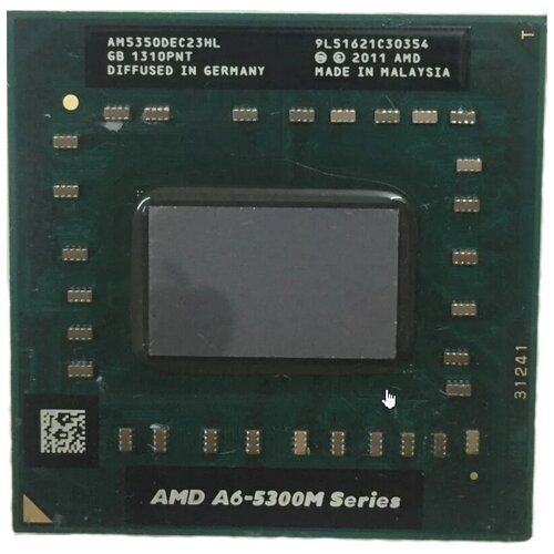Процессор для ноутбука A6-5350M AM5350DEC23HL с разбора процессор для ноутбука a6 4400m am4400dec23hj с разбора