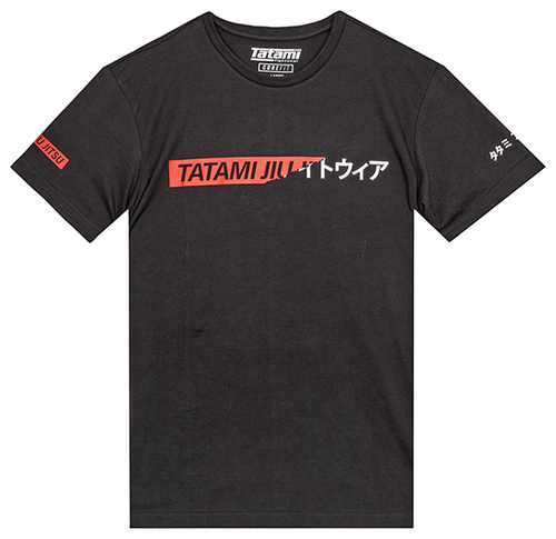 Футболка tatami fightwear, размер S, черный