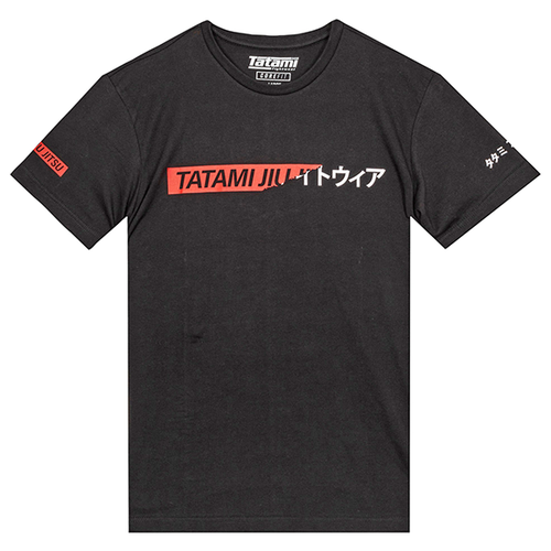 фото Беговая футболка tatami fightwear, силуэт полуприлегающий, размер s, черный