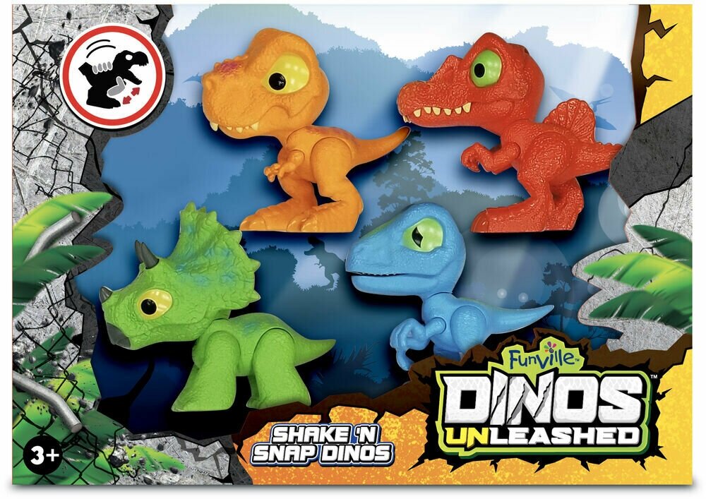 Клацающий динозавр Dinos Unleashed (4 шт) (31129FI)