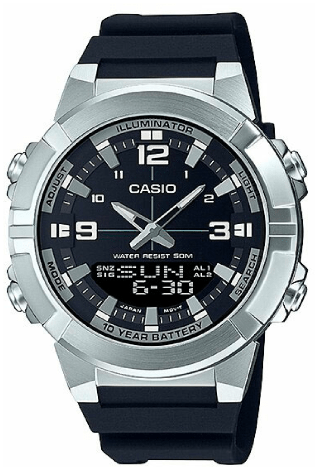 Наручные часы CASIO Collection, серебристый/черный
