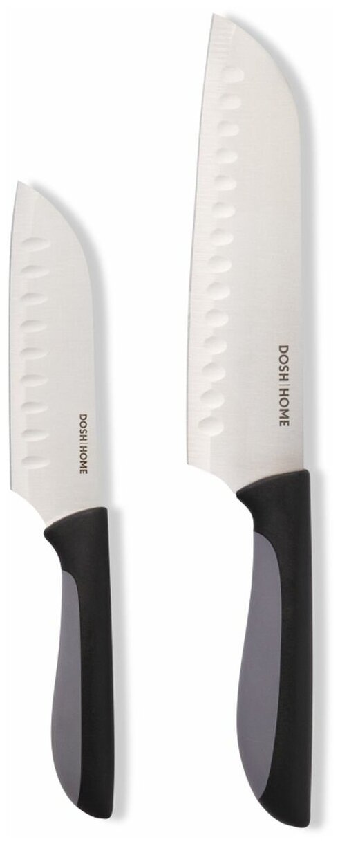 Набор ножей DOSH I HOME LYNX SANTOKU 2шт, Нож LYNX SANTOKU 13см, Нож LYNX SANTOKU 18см