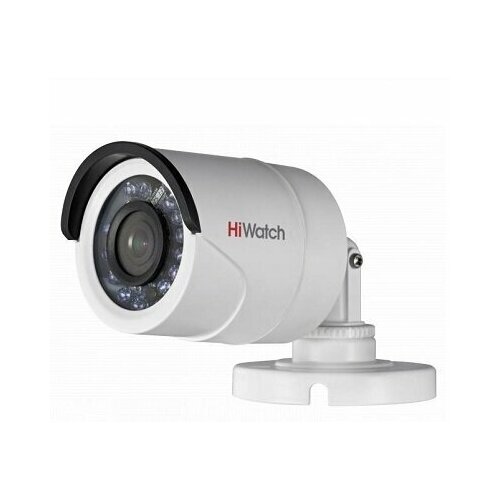 HiWatch DS-T220 2.8 mm 2Мп уличная цилиндрическая HD-TVI камера с EXIR-подсветкой до 40м