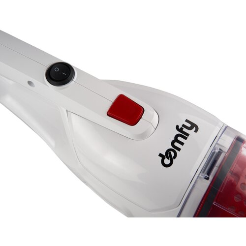 Пылесос ручной Domfy DSC-VC301 сухая уборка белый красный 488600₽
