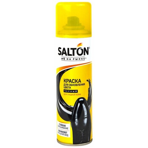 Salton Краска для обуви Обновление цвета для гладкой кожи черная, 250 мл G-KD-31009003