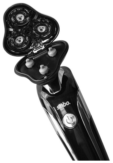 Электрическая бритва роторная Sinbo SS 4049, мужская электробритва - фотография № 6