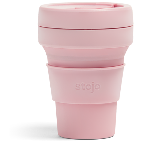 Складной стакан Stojo Pocket Cup, розовый em