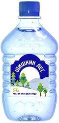 Питьевая вода Шишкин лес негазированная, ПЭТ, 0.4 л