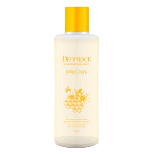 Deoproce Hydro Enriched Honey Emulsion Питательная эмульсия для лица с медом, 380 мл эмульсия для лица с экстрактом огурца hydro calming down cucumber emulsion 380мл