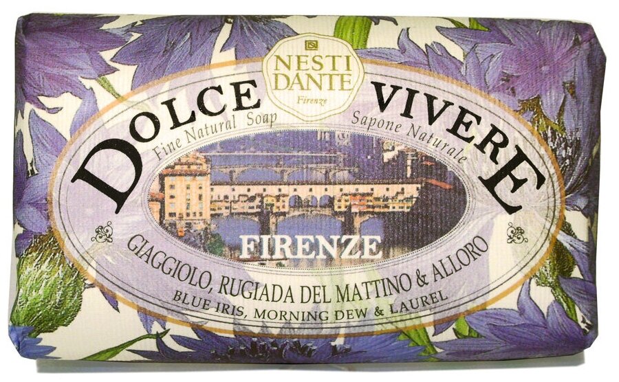 фото Nesti Dante Мыло кусковое Dolce Vivere Florence
