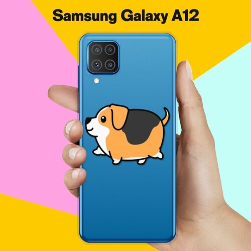 Силиконовый чехол Толстый Бигль на Samsung Galaxy A12 силиконовый чехол толстый бигль на samsung galaxy s21 ultra