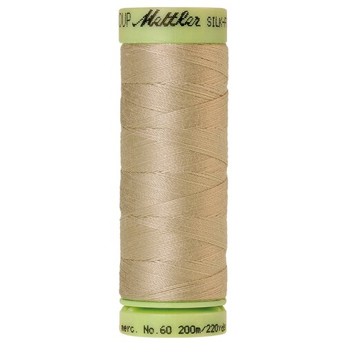 Нить для машинного квилтинга SILK-FINISH COTTON 60, 200 м 100% хлопок 0372 Tantone ( 9240-0372 ) пряжа троицкая камвольная фабрика деревенька 10х100 г 170 м 0372 темно серый тро дер 0372