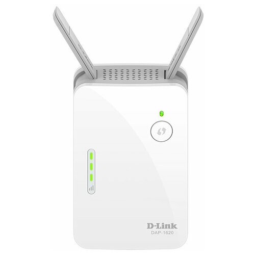 Wi-Fi D-Link DAP-1620, белый адаптер d link dwa 171 ru d1a wireless ac600 dual band mu mimo usb adapter 802 11a b g n and 802 11ac wave 2 switchable dual band 2 4 ghz or 5 ghz