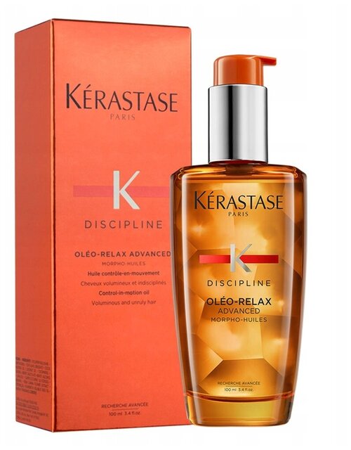 Kerastase Discipline Oleo-Relax Несмываемое масло для разглаживания волос, 100 мл