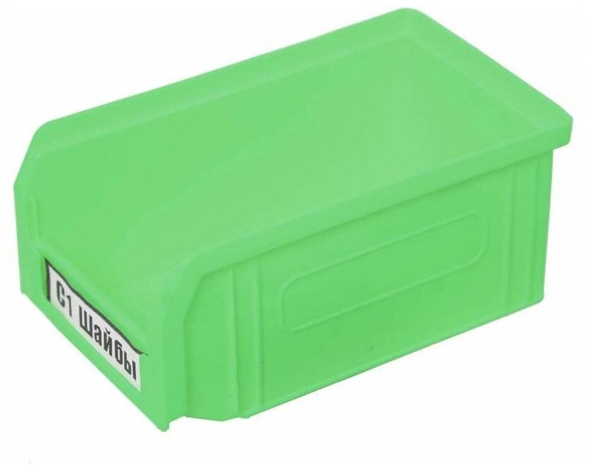 Ящик пластиковый 1л. С1 зеленый - 6 шт.