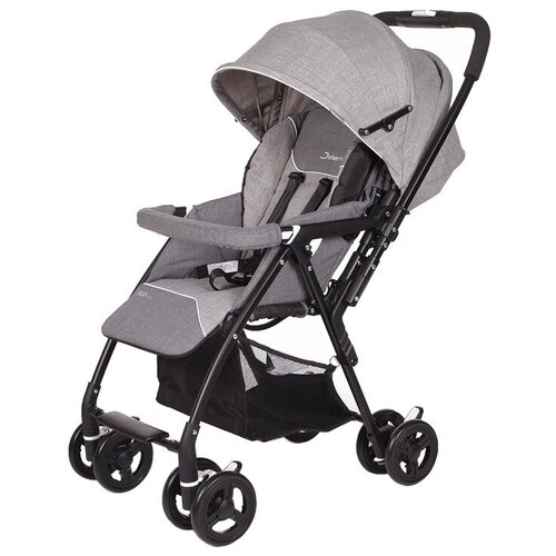 Коляска прогулочная Jetem Neo, серо-малиновый