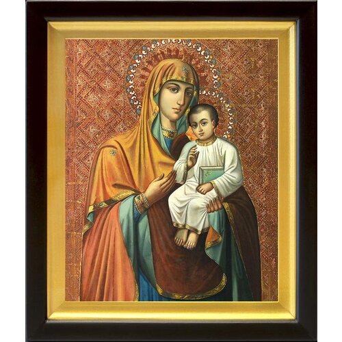 Казанская Песчанская икона Божией Матери, в киоте 19*22,5 см
