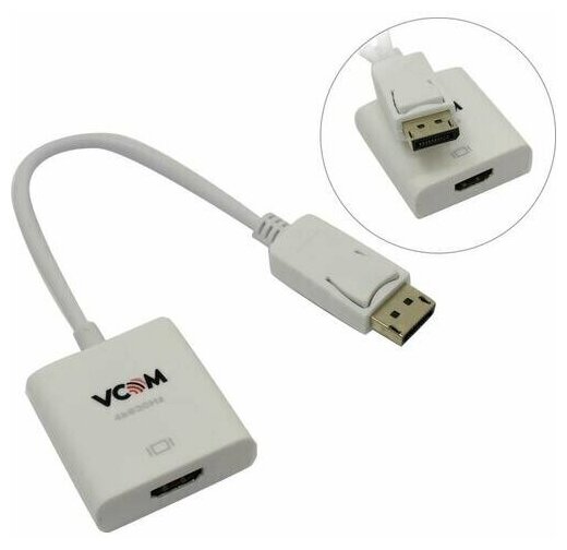 Переходник DisplayPort -> HDMI Vcom CG601-4K3