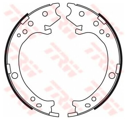 Колодки тормозные барабанные зад TRW GS8779