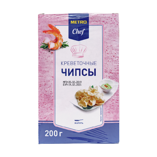 200Г основа чипсы креветоч MET - METRO CHEF