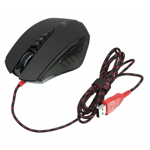 Мышь A4Tech Bloody V8 черный оптическая 3200dpi USB30 8but 189000₽