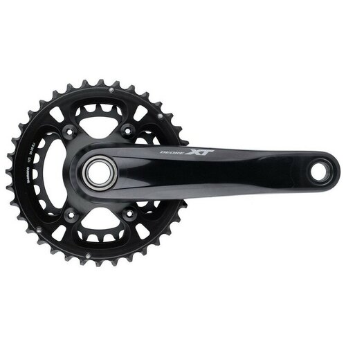 Система шатунов Shimano XT M8100-2, 175 мм, 12 ск., 36/26T, без каретки, CL 48.8 мм