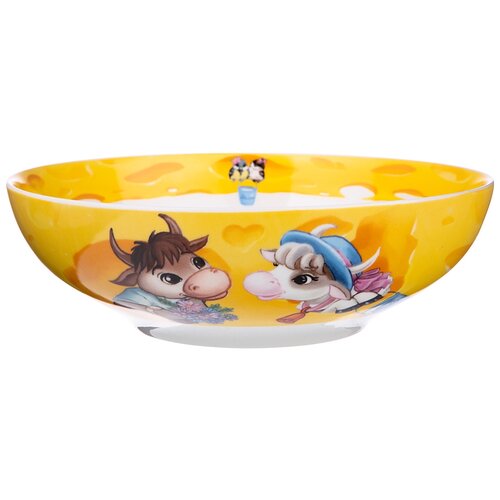 фото Салатник - тарелка суповая коровки 18*6см lefard