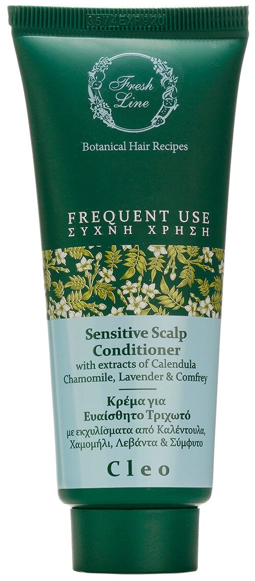 Fresh Line кондиционер для волос Frequent Use Sensitive Scalp Cleo для частого использования, 75 мл