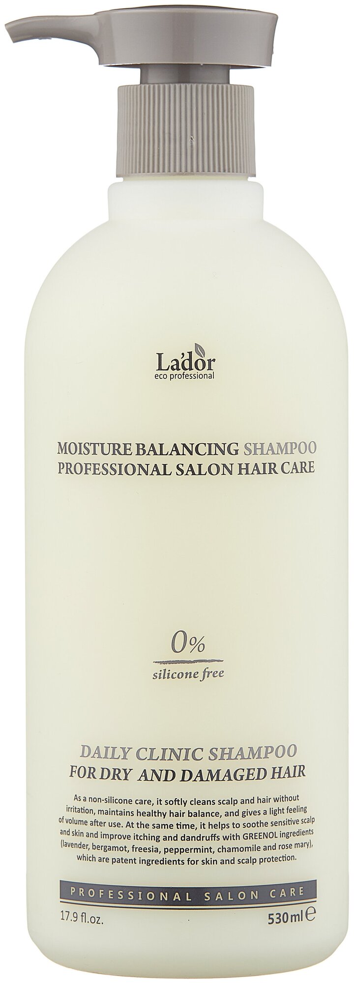 La'dor шампунь для волос Moisture Balancing увлажняющий для сухих и поврежденных волос