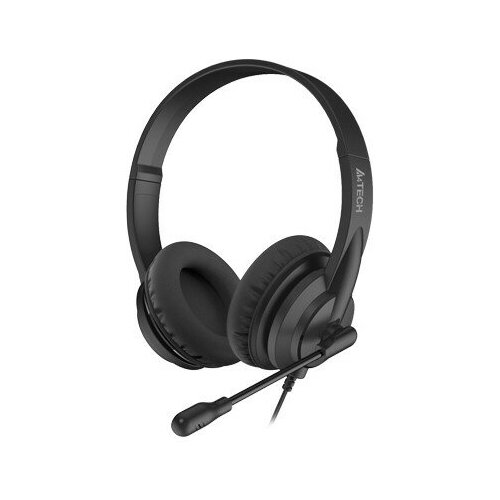 A-4Tech Наушники A4Tech HU-10 черный 2м накладные USB 260000₽