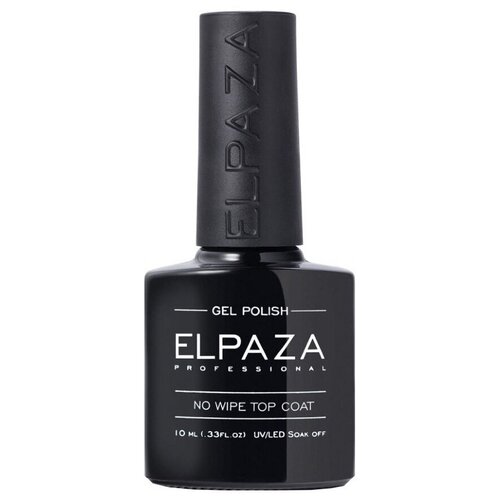 secret верхнее покрытие leaf top coat no wipe серебро 10 мл ELPAZA Верхнее покрытие No Wipe Top Coat, прозрачный, 10 мл