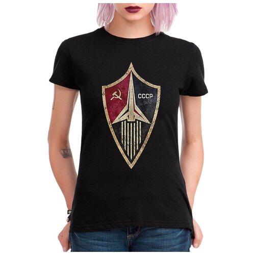 фото Футболка dream shirts "ссср" женская xl черная